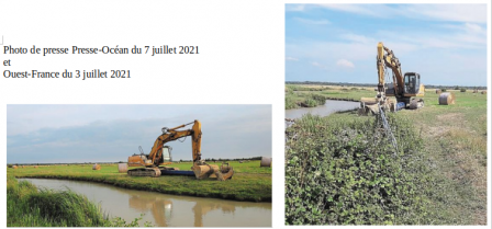 2 photos de presse tracto  dans marais .png, août 2021